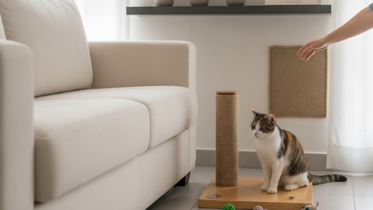 Arranhadura em gatos: manejo comportamental