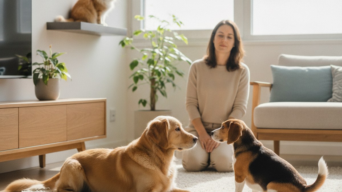 Compreensão da linguagem corporal em cães