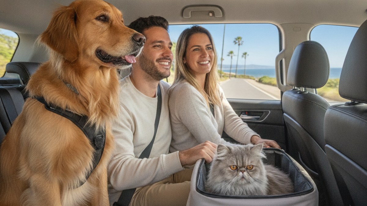 Viagens com cães e gatos: recomendações para segurança