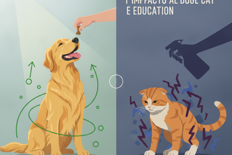 Punição Positiva e Negativa: Diferenças e Impacto na Educação de Cães e Gatos