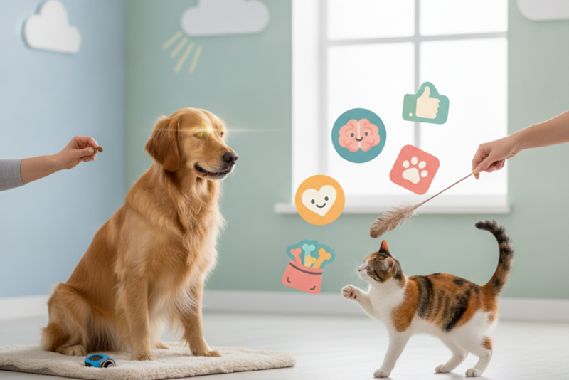 Adestramento Positivo: Princípios e Aplicação para Cães e Gatos