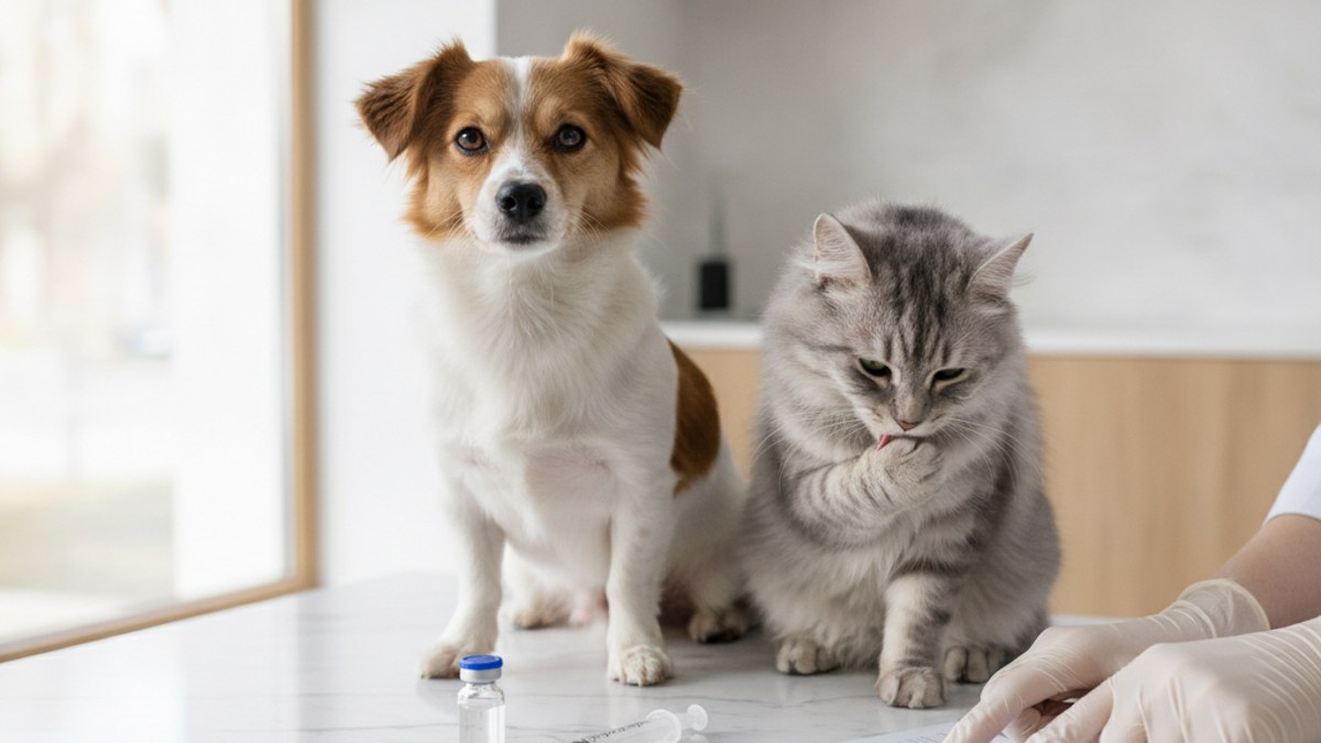 Vacinação em cães e gatos: princípios e cronograma