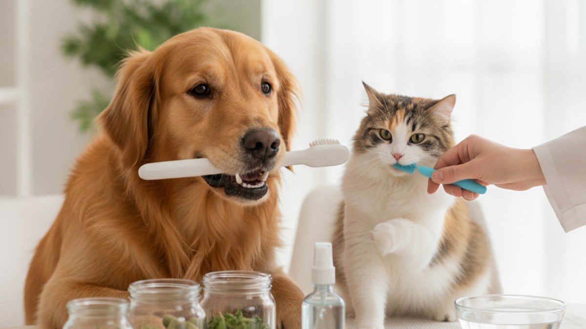 Saúde bucal de cães e gatos: prevenção e cuidados
